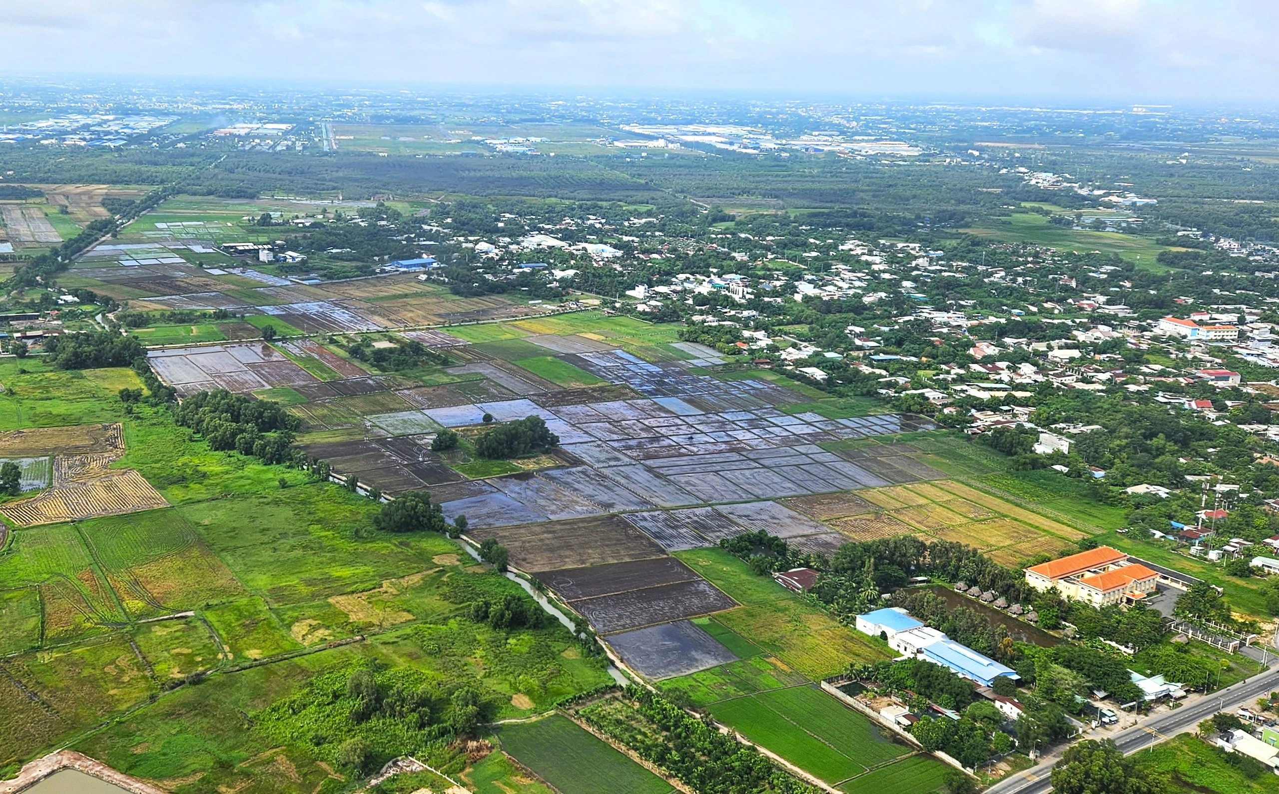 Đất nông nghiệp của TP.Hồ Chí Minh chiếm 66% tổng diện tích đất tự nhiên (sau sáp nhập). Ảnh: Sỹ Đông