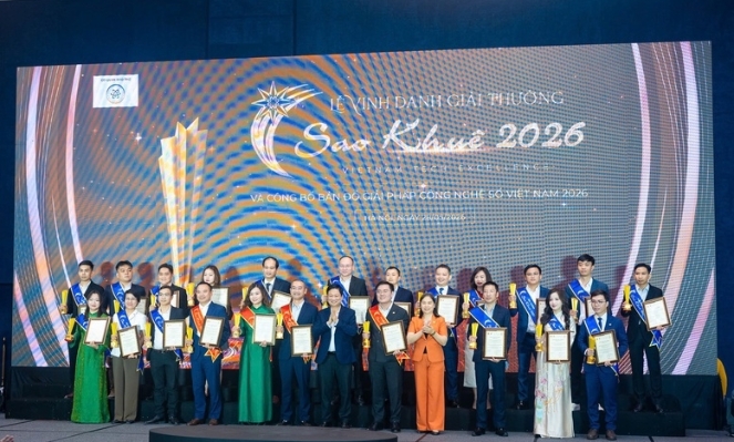 Vietnam honors leading digital technology firms at Sao Khue Awards 2026
