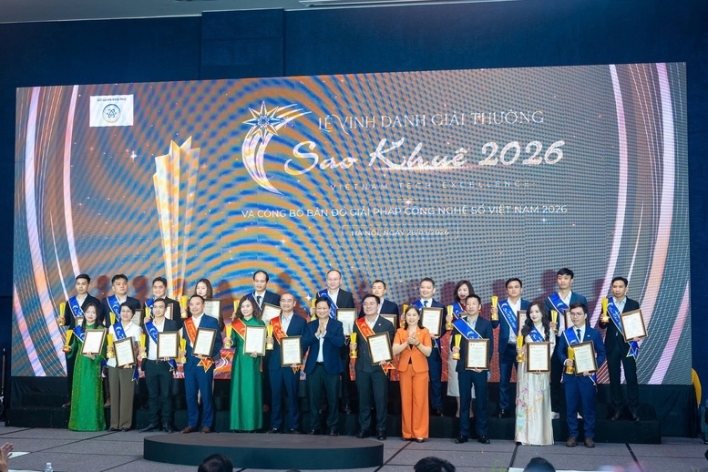 Vietnam honors leading digital technology firms at Sao Khue Awards 2026
