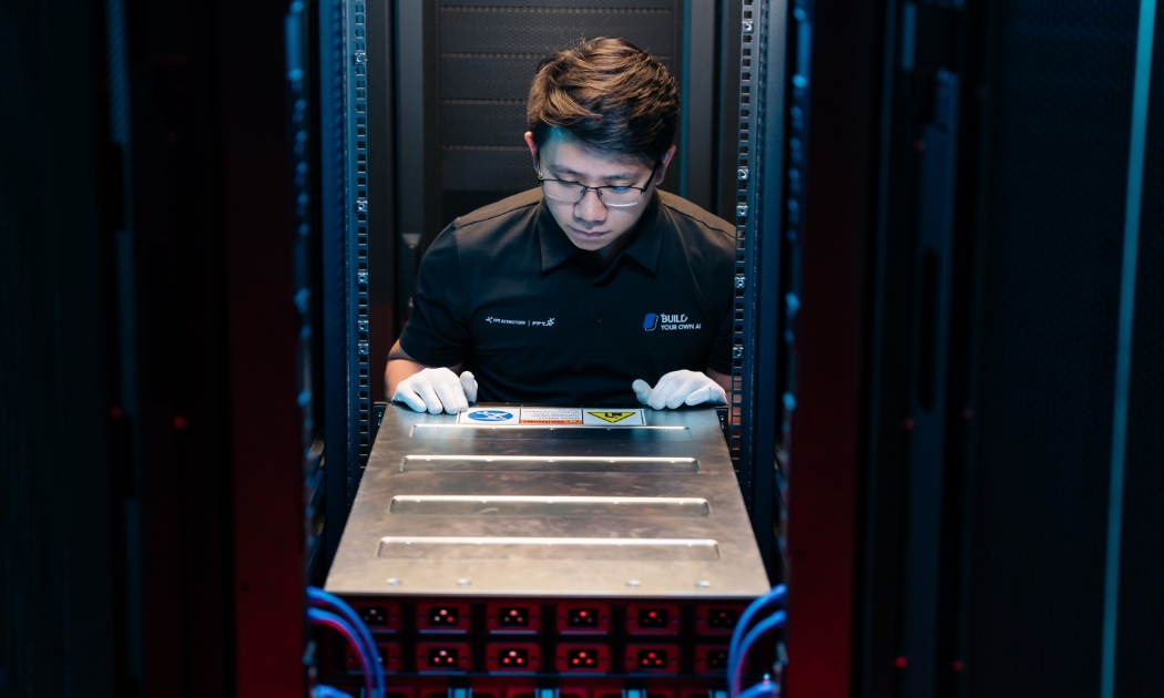Cận cảnh “siêu công trình” hạ tầng AI thế hệ mới với NVIDIA HGX B300
