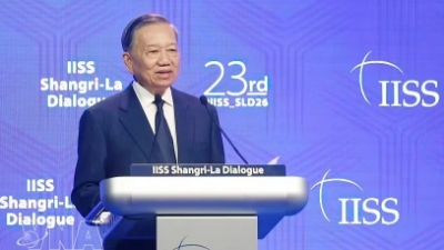 Top Vietnamese leader's keynote address at 23rd Shangri-La Dialogue