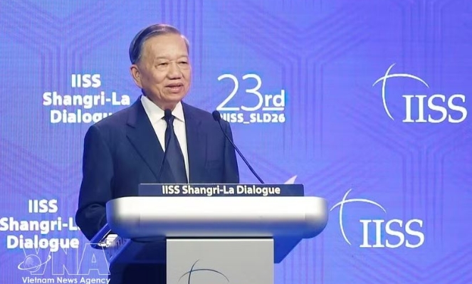 Top Vietnamese leader's keynote address at 23rd Shangri-La Dialogue