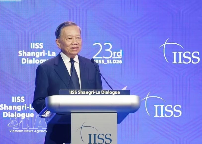 Top Vietnamese leader's keynote address at 23rd Shangri-La Dialogue