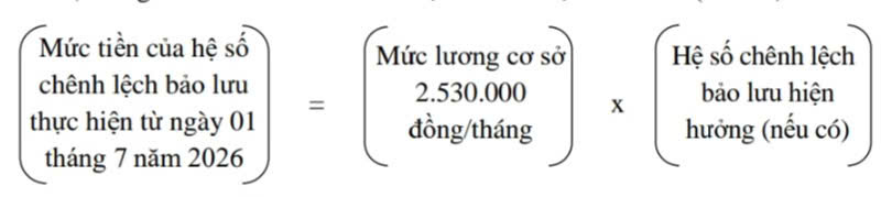 Cách tính mức lương, phụ cấp theo lương cơ sở mới từ 1/7 - Ảnh 2