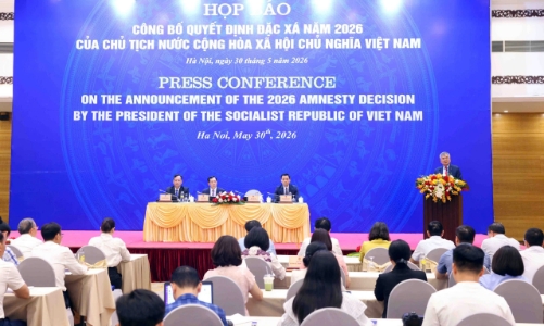 Hơn 9.900 phạm nhân được đặc xá năm 2026