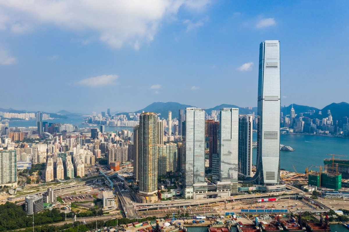 Tòa nhà phức hợp ICC tại ga Kowloon, HongKong nổi tiếng là nền tảng cho mô hình tích hợp. Nguồn ảnh: Sưu tầm.