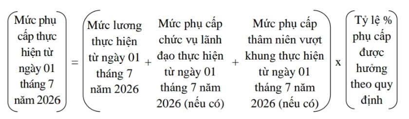 Cách tính mức lương, phụ cấp theo lương cơ sở mới từ 1/7 - Ảnh 1