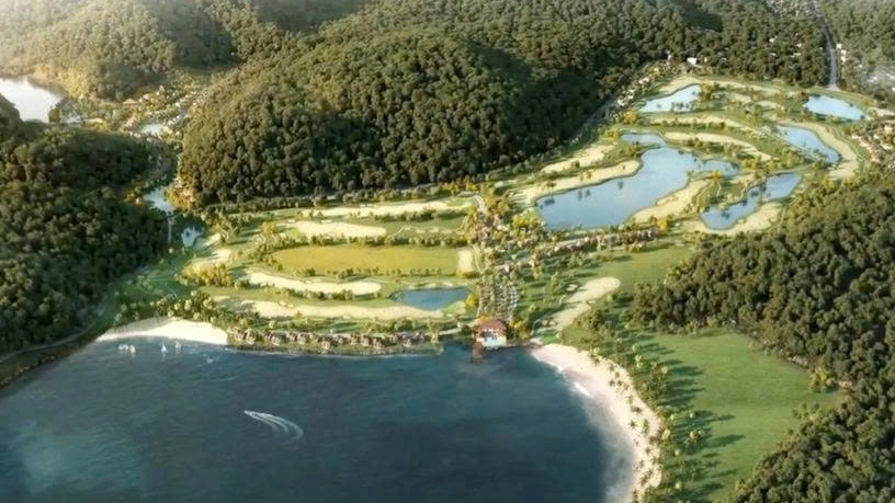 Khu đô thị du lịch dịch vụ khoáng nóng và sân golf quốc tế Xuân Đán đang đẩy nhanh tiến độ lựa chọn nhà đầu tư.