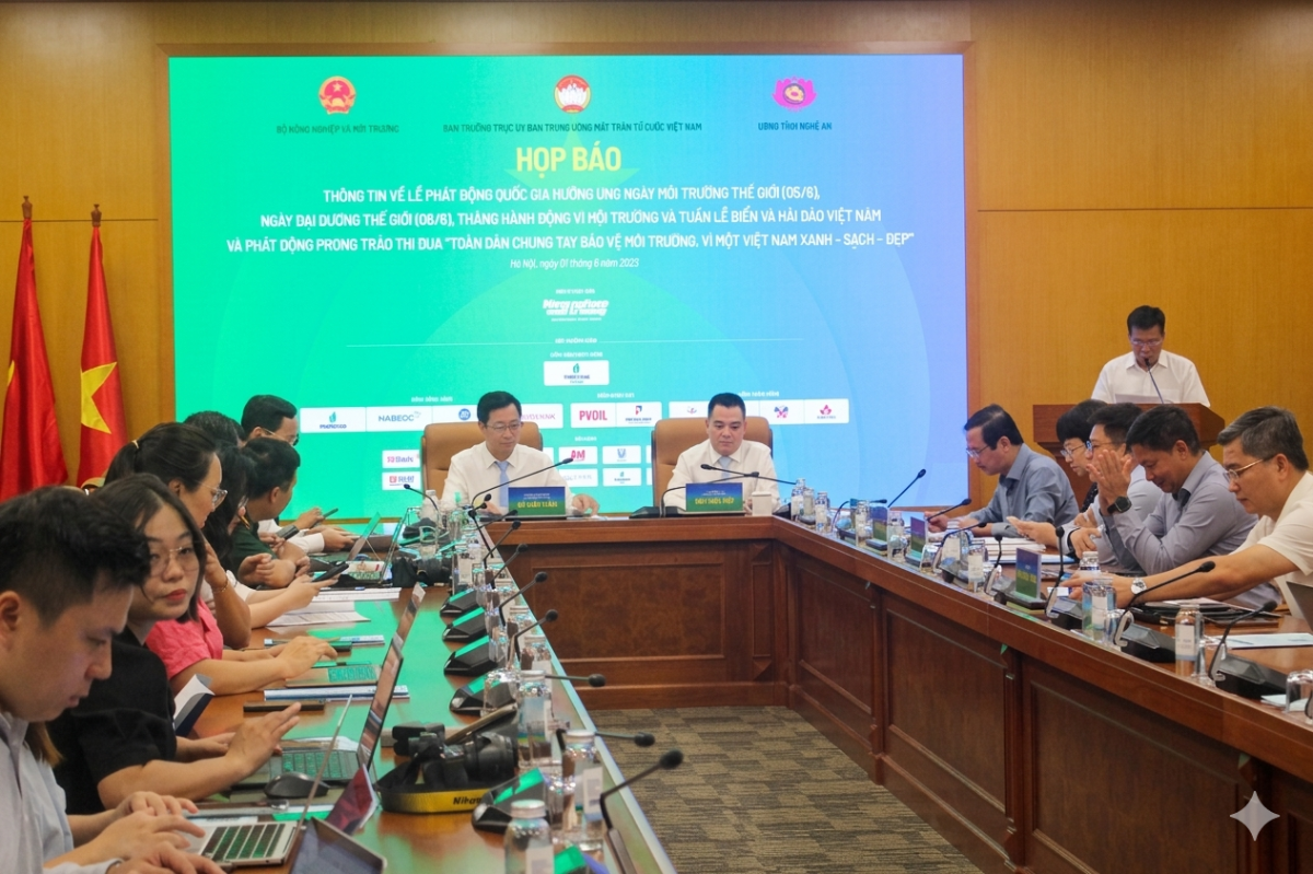 Quang cảnh họp báo. Ảnh: Chu Khôi.