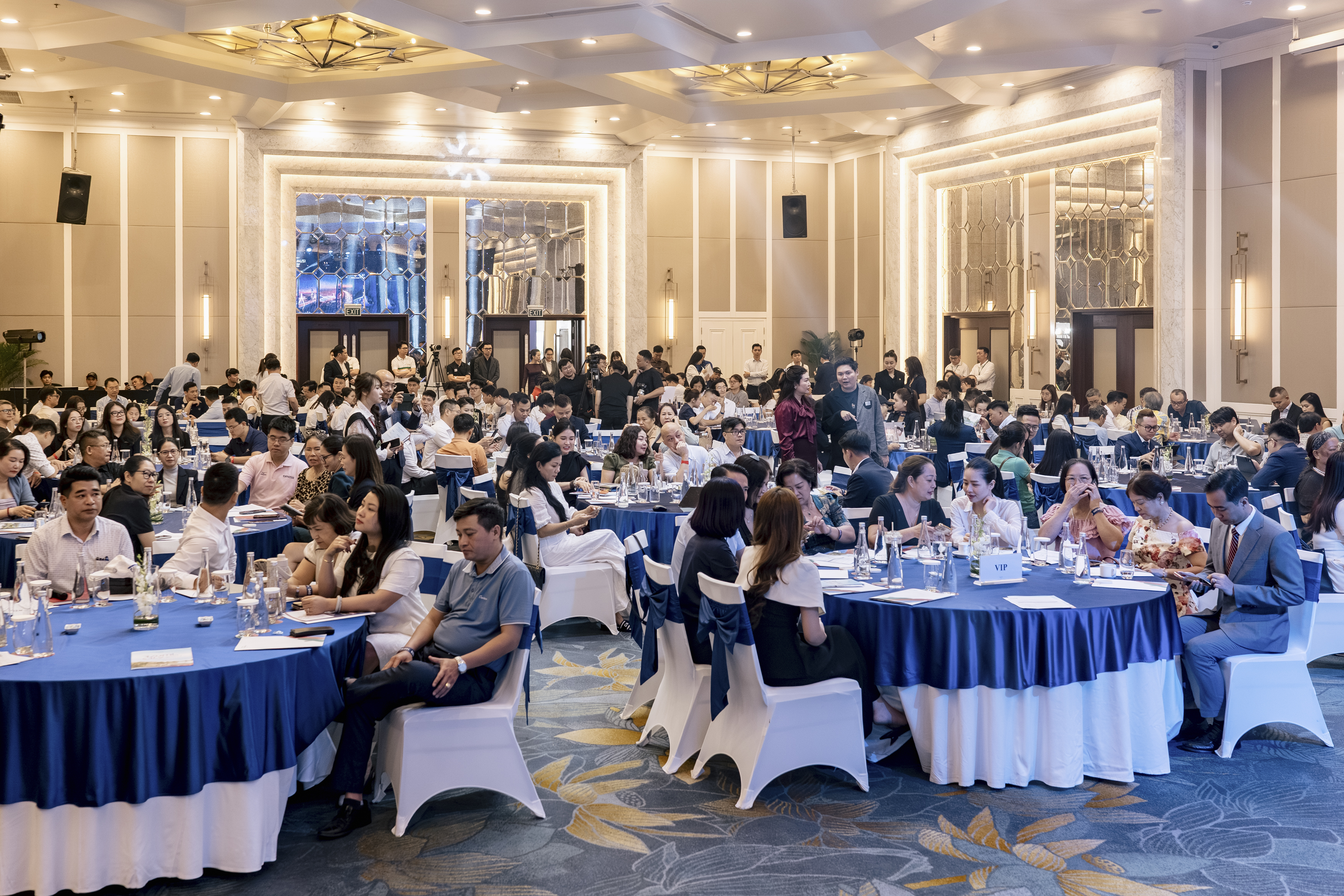Hơn 300 Khách tham dự sự kiện “Hấp lực đầu tư từ Thành phố thứ 7 trực thuộc Trung ương - Thành phố Đồng Nai”, cho thấy Thành phố Đồng Nai đang thực sự được chú ý. Ảnh: Nam Long Land.