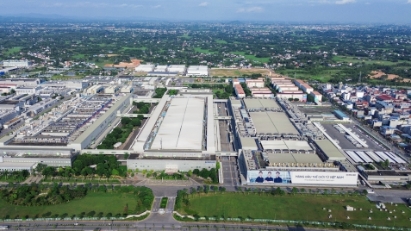 Samsung Electronics Vietnam Thai Nguyen pioneers direct solar power purchase via DPPA 