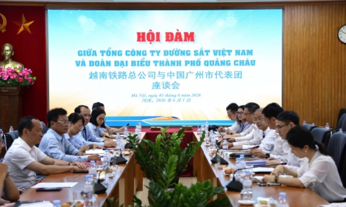 VNR và Metro Quảng Châu ký hợp tác chiến lược về điện khí hóa và đường sắt đô thị Việt Nam