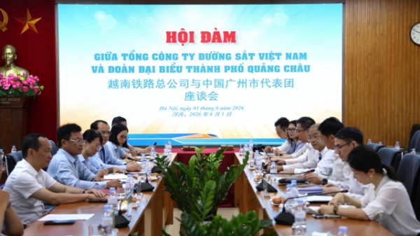VNR và Metro Quảng Châu ký hợp tác chiến lược về điện khí hóa và đường sắt đô thị Việt Nam