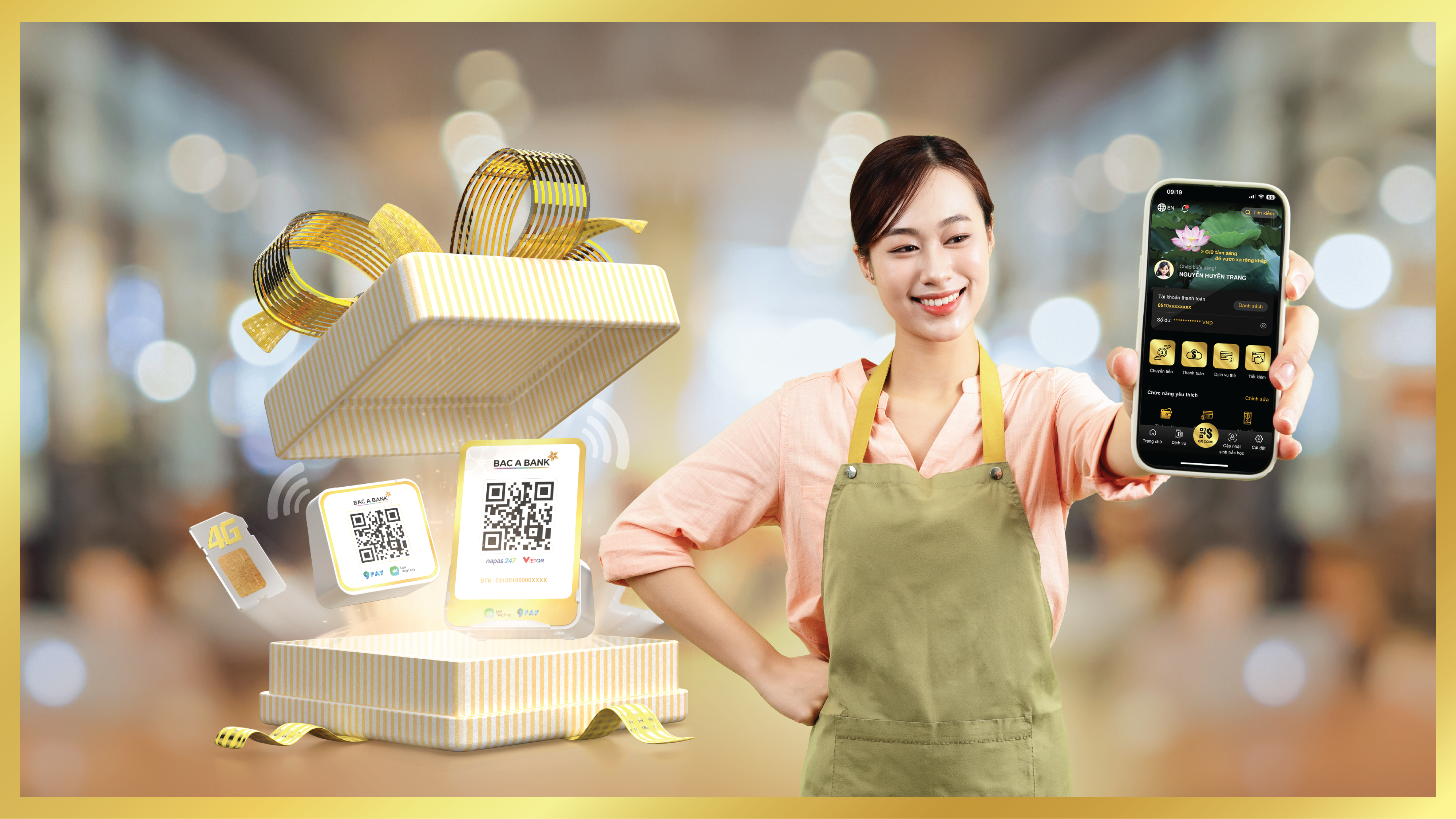 BAC A BANK ra mắt Loa thông báo biến động số dư tài khoản dành cho hộ kinh doanh - Ảnh 2