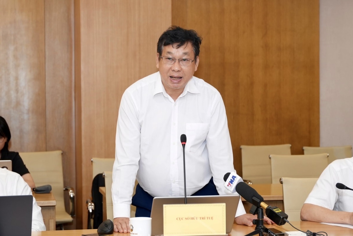 Ông Trần Lê Hồng, Phó Cục trưởng Cục Sở hữu trí tuệ, Bộ Khoa học và Công nghệ.&nbsp;
