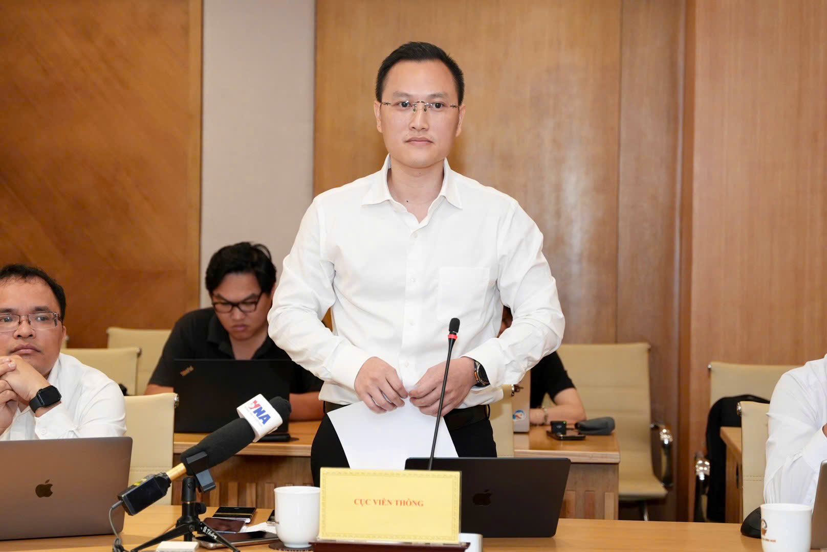 Ông Nguyễn Anh Cương, Phó Cục trưởng Cục Viễn thông.