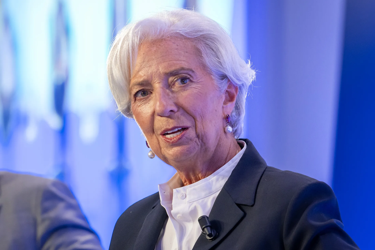 Chủ tịch ECB Christine Lagarde - Ảnh: Bloomberg.