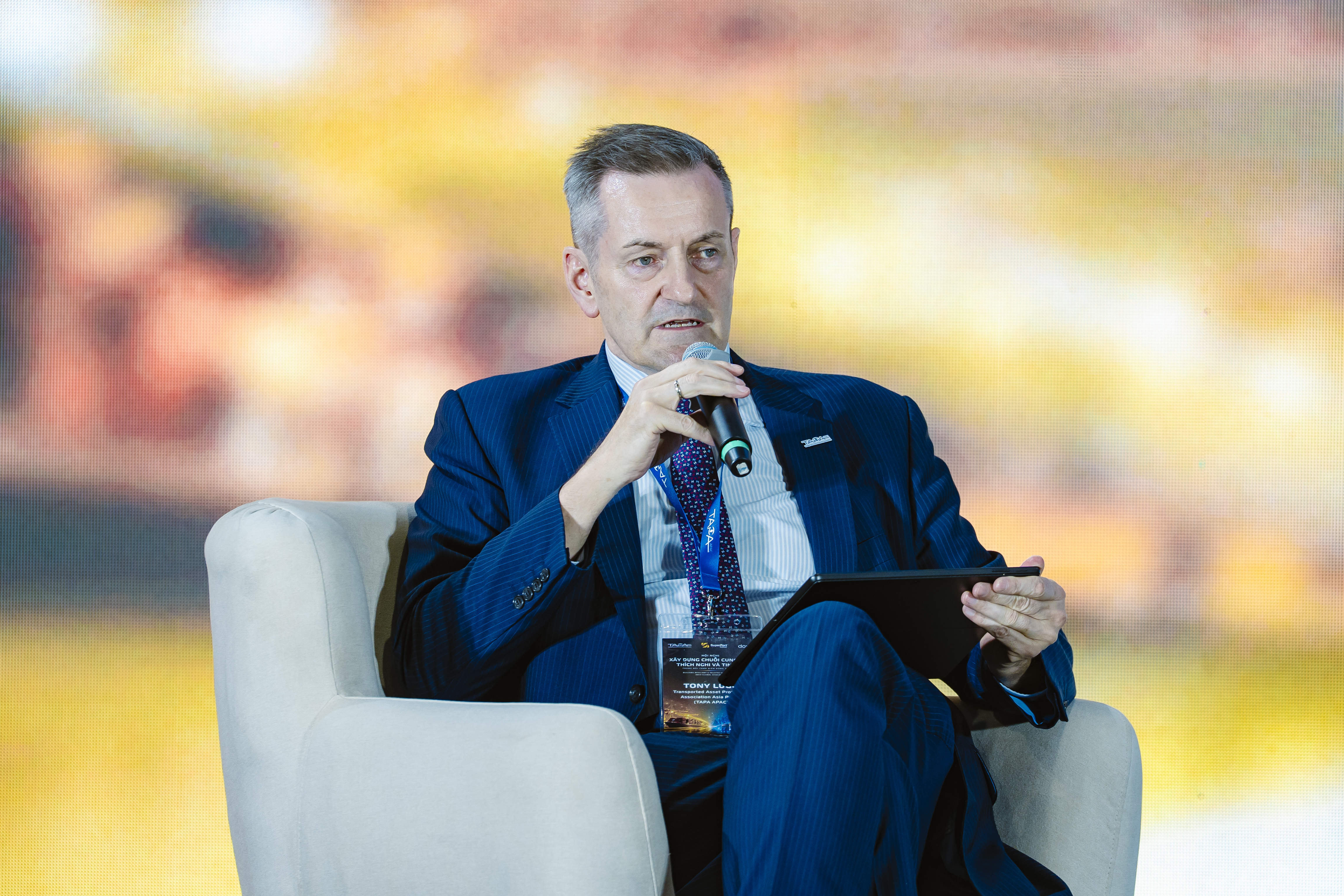Mr. Tony Lugg, Chairperson of the Transported Asset Protection Association Asia Pacific (TAPA APAC)
