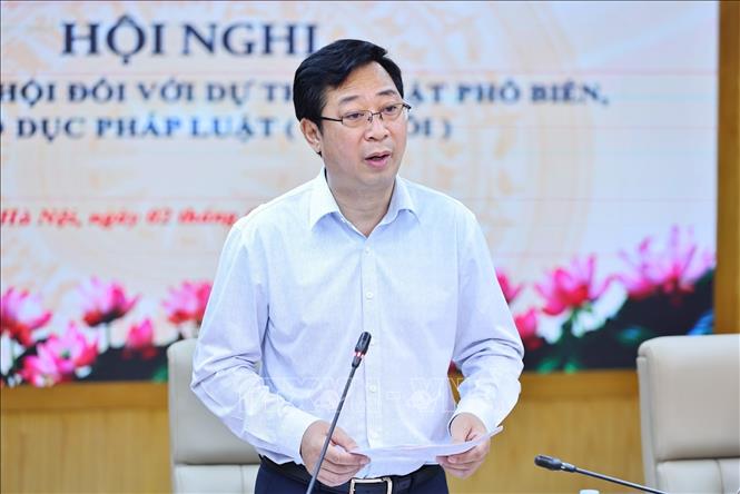 Ông Cao Xuân Thạo, Phó Chủ tịch Ủy ban Trung ương Mặt trận Tổ quốc Việt Nam phát biểu. Ảnh: TTXVN.