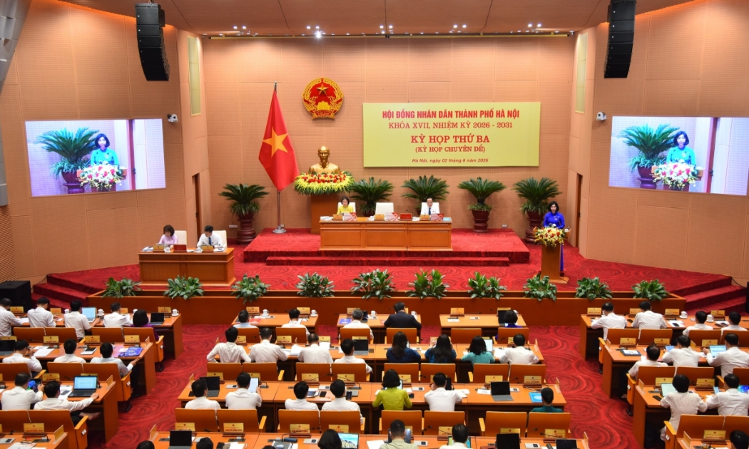 Hà Nội xem xét 21 nội dung tại kỳ họp HĐND chuyên đề triển khai thi hành Luật Thủ đô 2026