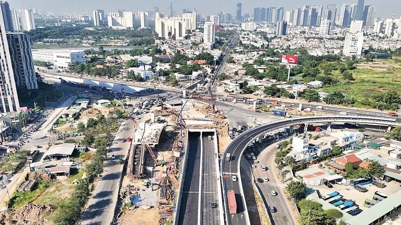 Dự án nút giao An Phú (Quận 2 cũ) có tổng mức đầu tư hơn 3.400 tỷ đồng đã nhiều lần 