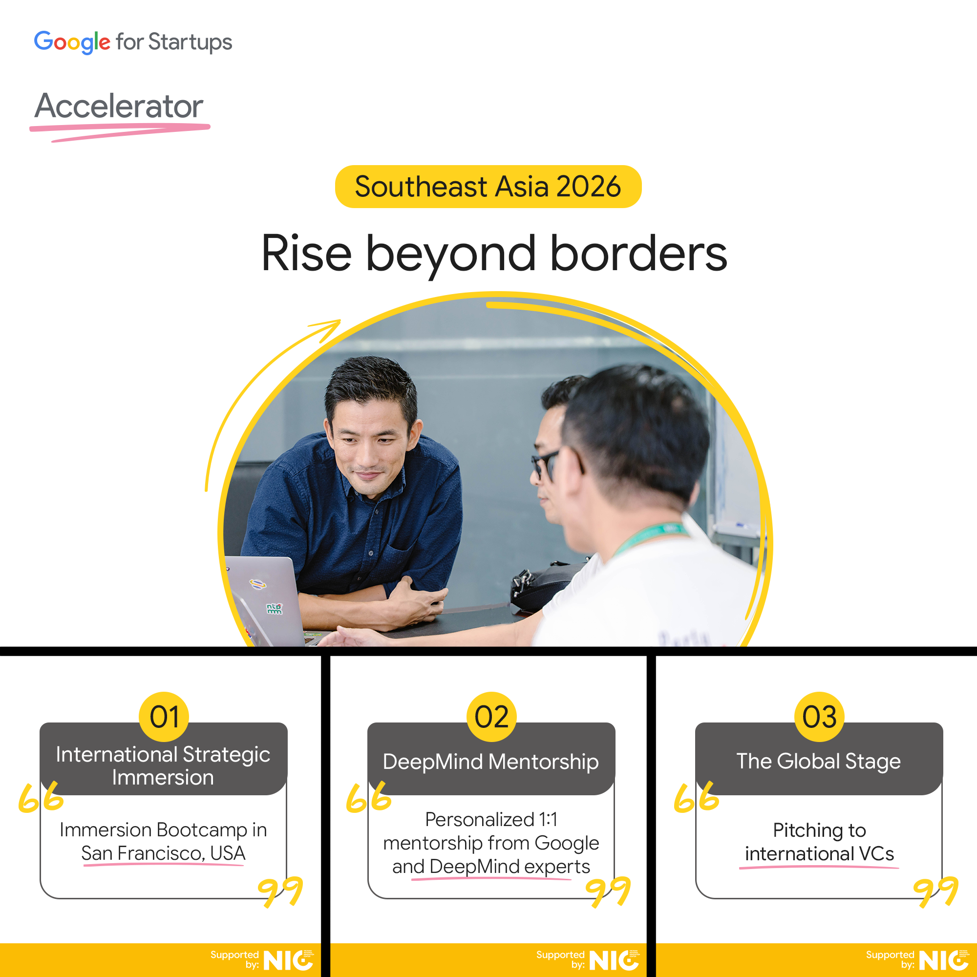 Ông Marc Woo, Tổng Giám đốc Google tại Việt Nam, cho biết Trong bốn năm qua, các chương trình Google for Startups đã hỗ trợ hơn 500 startup Việt Nam đạt được quy mô thương mại.