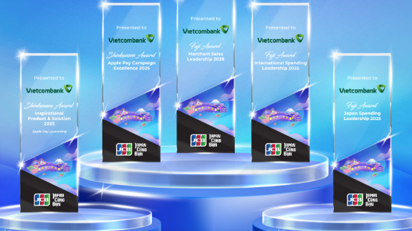 Vietcombank được vinh danh với nhiều giải thưởng lớn tại hội nghị JCB Việt Nam 2026