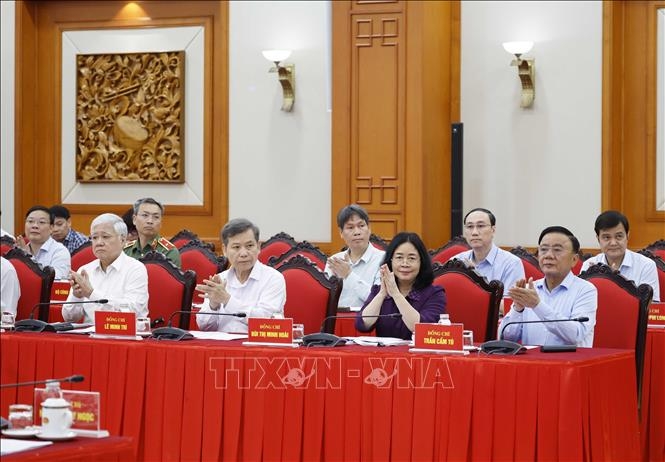 Đại biểu tham dự phiên họp. Ảnh: TTXVN