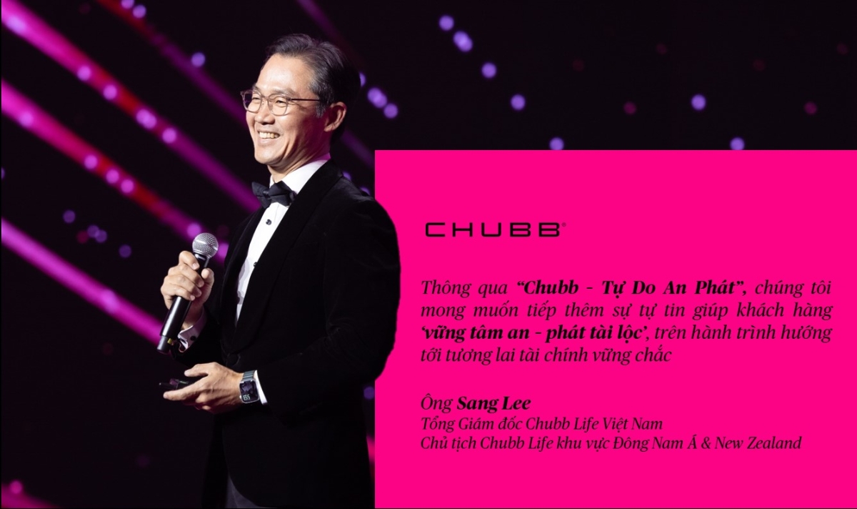 Ông Sang Lee, Tổng giám đốc Chubb Life Việt Nam kiêm Chủ tịch Chubb Life khu vực Đông Nam Á và New Zealand, chia sẻ về định hướng phát triển sản phẩm mới, nhấn mạnh cam kết mang đến giải pháp tài chính linh hoạt, giúp khách hàng chủ động cân bằng giữa bảo vệ và tích lũy dài hạn.
