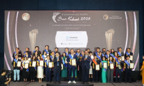 One Mount ghi dấu ấn tại Sao Khuê 2026 với loạt giải pháp công nghệ trong lĩnh vực bất động sản và y tế số