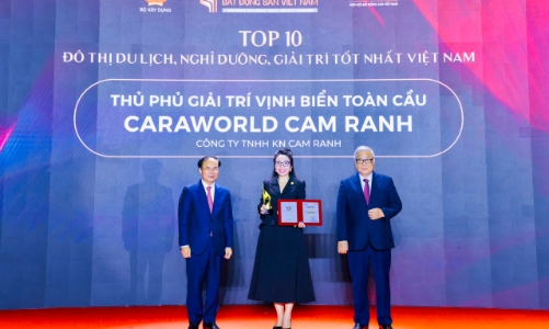 CaraWorld Cam Ranh đạt 