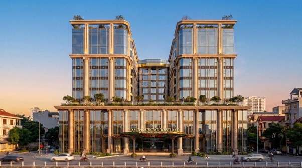 Diamond Crown Westlake by The Crest Collection sẽ góp phần nâng tầm trải nghiệm lưu trú cao cấp tại Hà Nội. Ảnh: Tập đoàn DOJI.