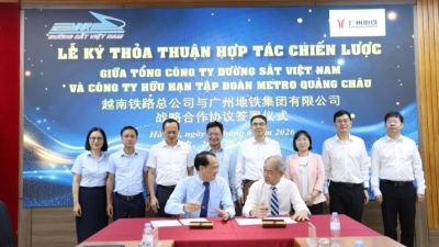 Vietnam Railways, Guangzhou Metro Group sign strategic cooperation agreement