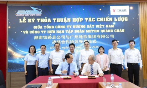 Vietnam Railways, Guangzhou Metro Group sign strategic cooperation agreement