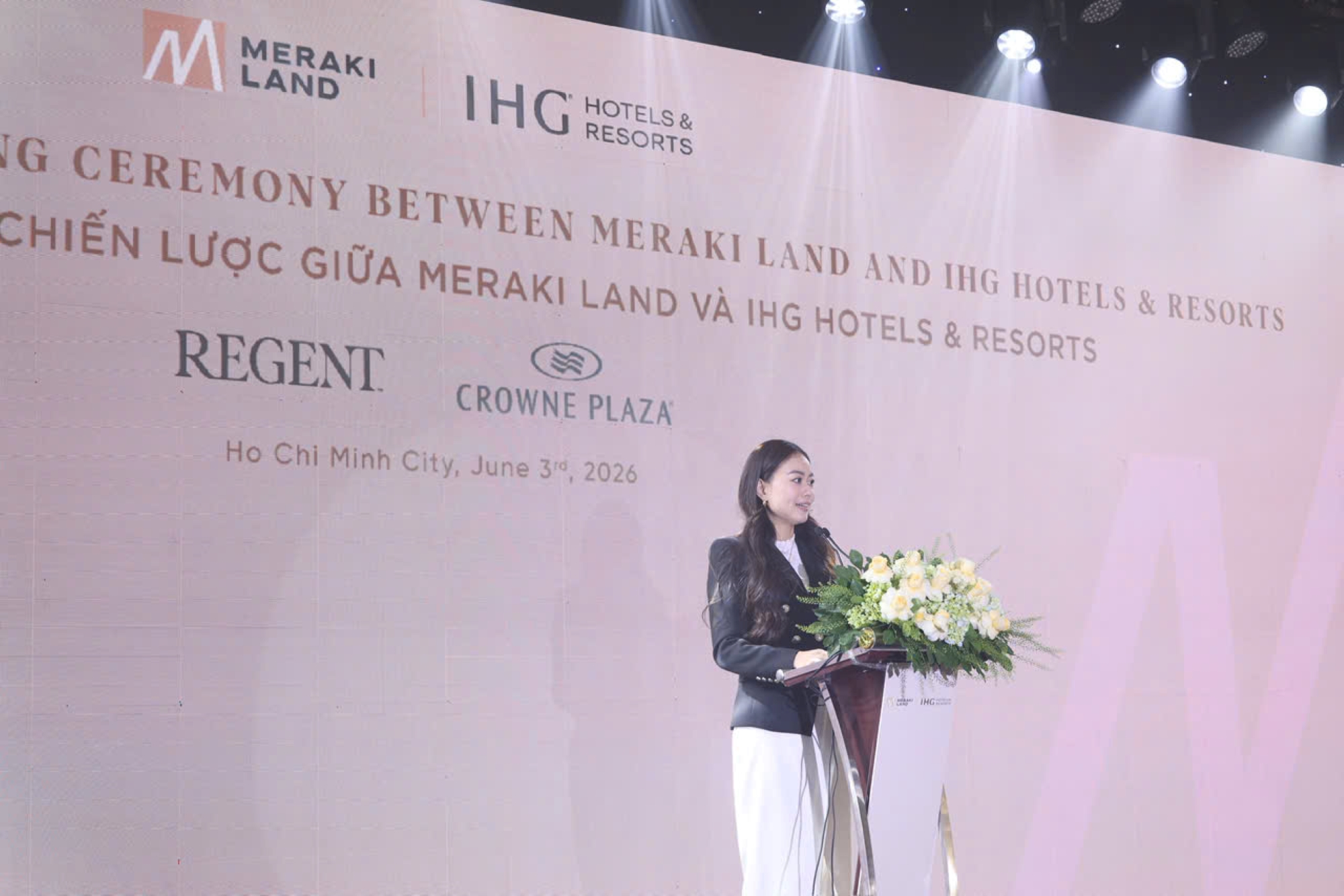 Bà Nguyễn Thái Đông Hương, Tổng giám đốc Meraki Land. Ảnh: Meraki Land.