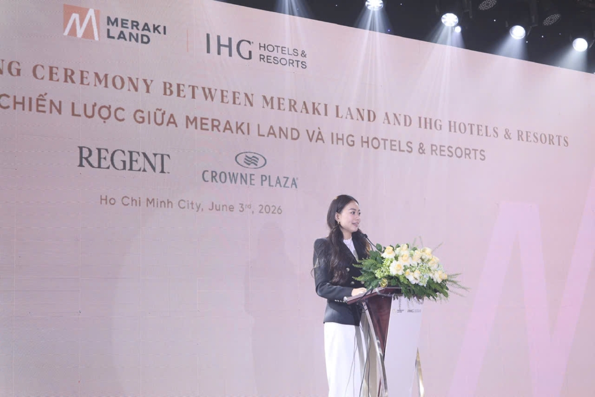 Bà Nguyễn Thái Đông Hương, Tổng giám đốc Meraki Land. Ảnh:&nbsp;Meraki Land.