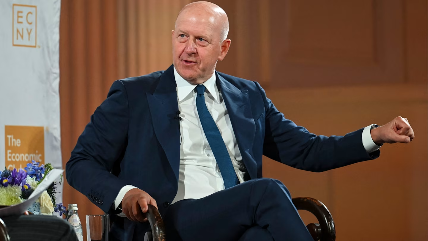 Ông David Solomon, CEO ngân hàng Goldman Sachs - Ảnh: Getty Images