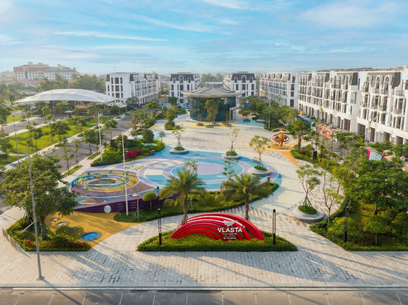 Vlasta – Thủy Nguyên tôn vinh tính bản sắc giữa đô thị hiện đại và văn hoá bản địa. Ảnh phối cảnh dự án.