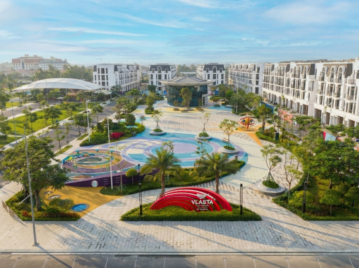 Vlasta – Thủy Nguyên tôn vinh tính bản sắc giữa đô thị hiện đại và văn hoá bản địa. Ảnh phối cảnh dự án.