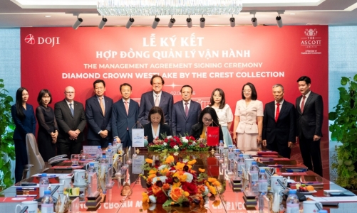 Tập đoàn DOJI đưa thương hiệu The Crest Collection đến Việt Nam