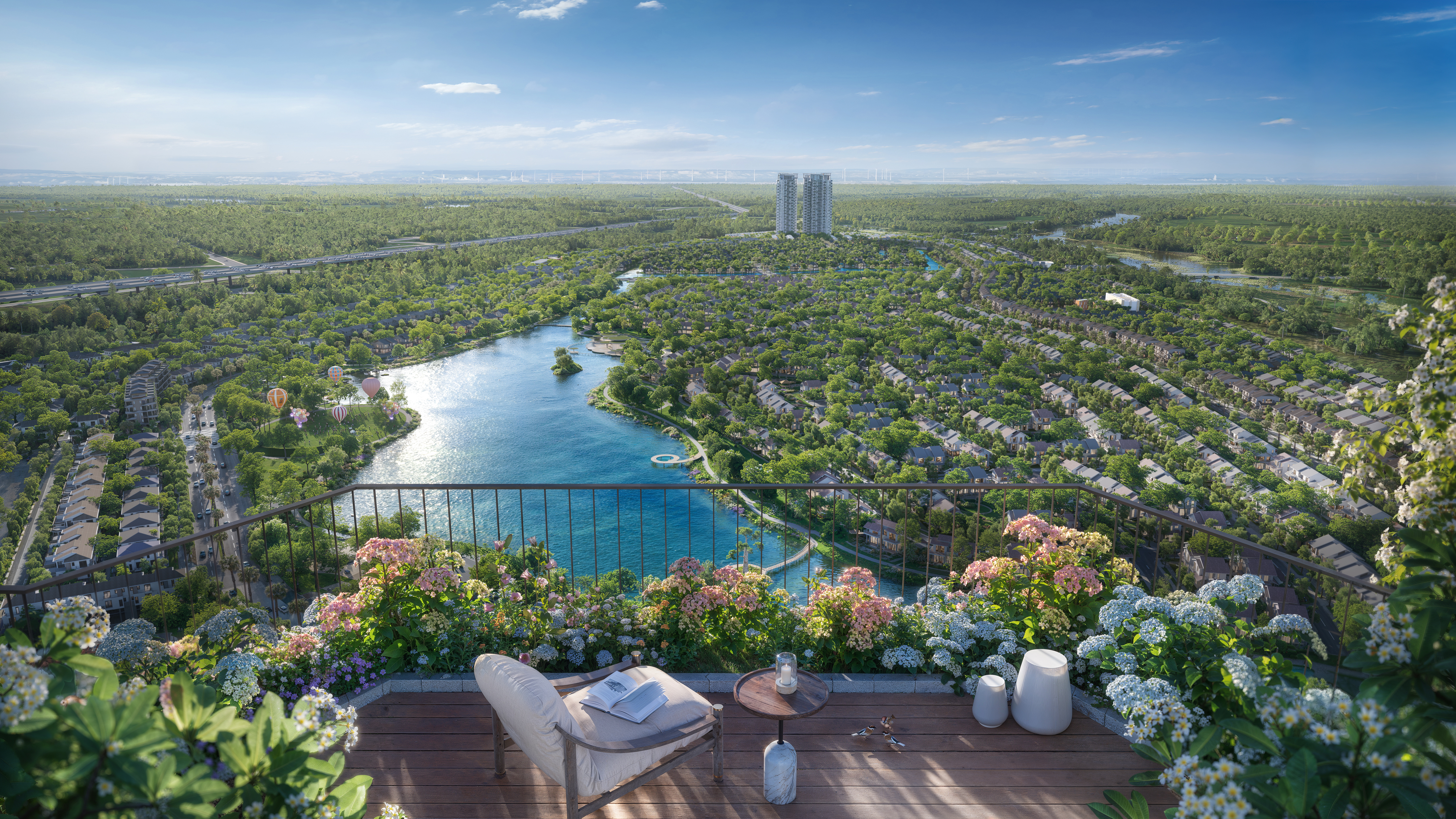 Sống như nghỉ dưỡng, chăm sóc sức khỏe mỗi ngày với không gian sống trong lành tại Forest Onsen, Eco Retreat. Ảnh dự án.