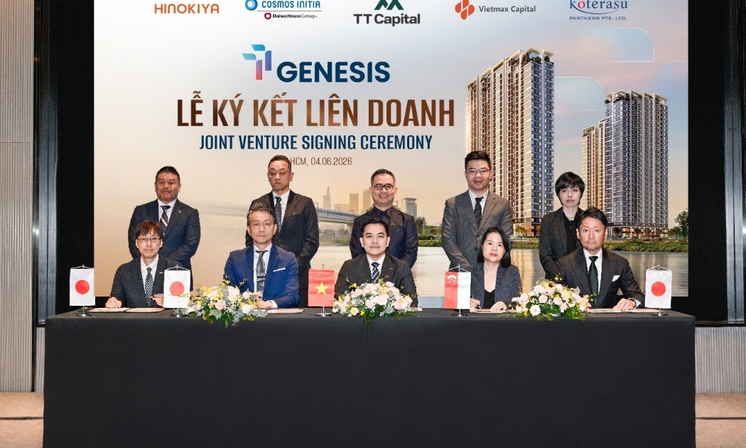 Liên doanh phát triển dự án TT GENESIS chính thức được thành lập tại Nam Sài Gòn