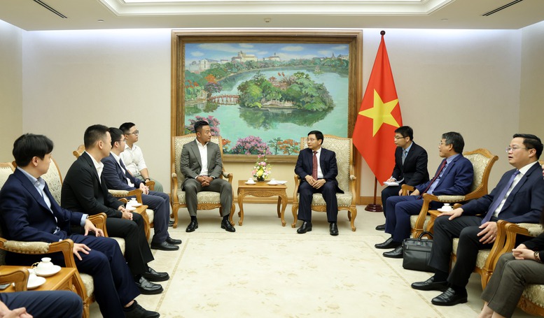 Phó Thủ tướng Nguyễn Văn Thắng cho rằng tiềm năng phát triển của thị trường tài sản mã hóa tại Việt Nam là rất lớn - Ảnh: VGP. 