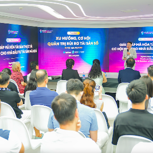 Tọa đàm “Xu hướng, cơ hội và quản trị rủi ro tài sản số” do Hiệp hội Blockchain và Tài sản số Việt Nam (VBA) tổ chức ngày 4/6.
