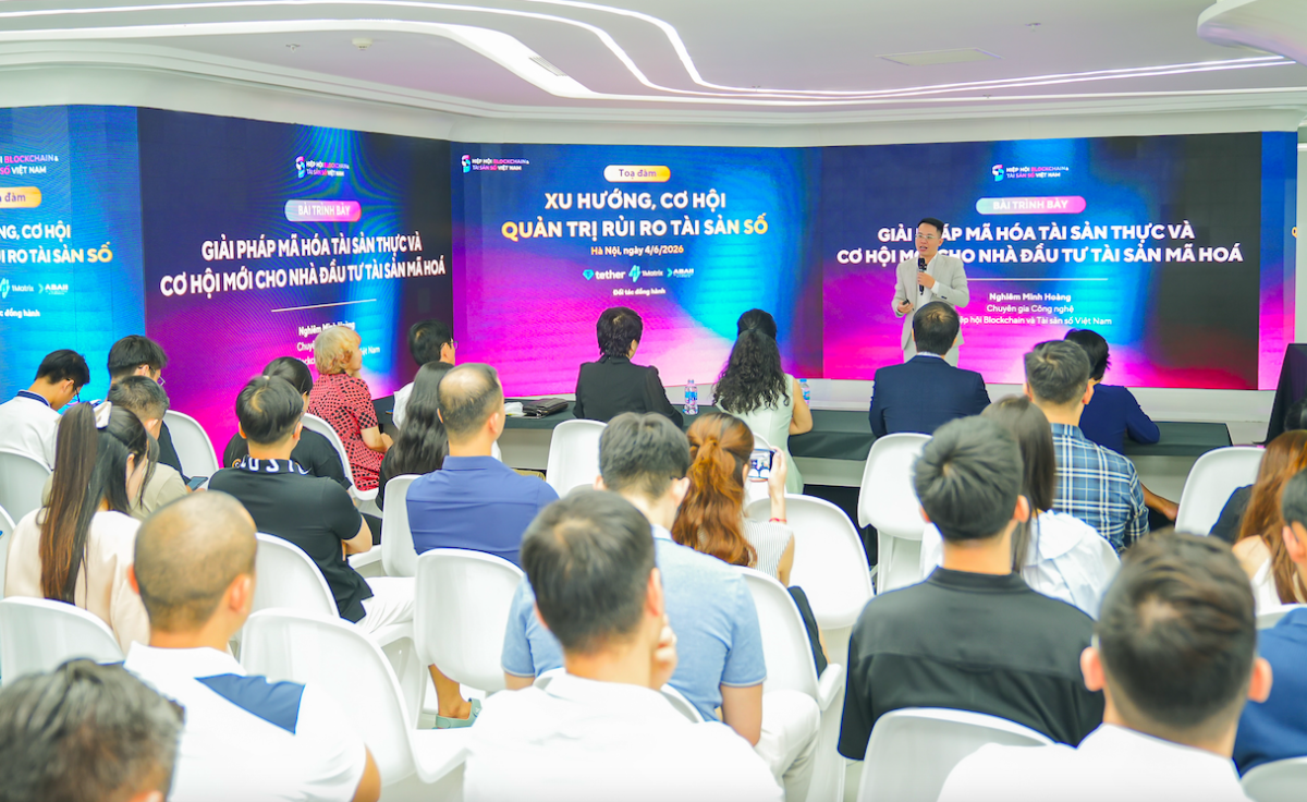 Tọa đàm “Xu hướng, cơ hội và quản trị rủi ro tài sản số” do Hiệp hội Blockchain và Tài sản số Việt Nam (VBA) tổ chức ngày 4/6.