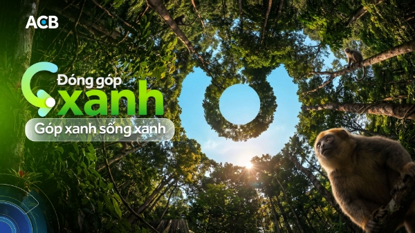ACB triển khai sáng kiến “Đóng góp xanh” vì môi trường trên ACB One