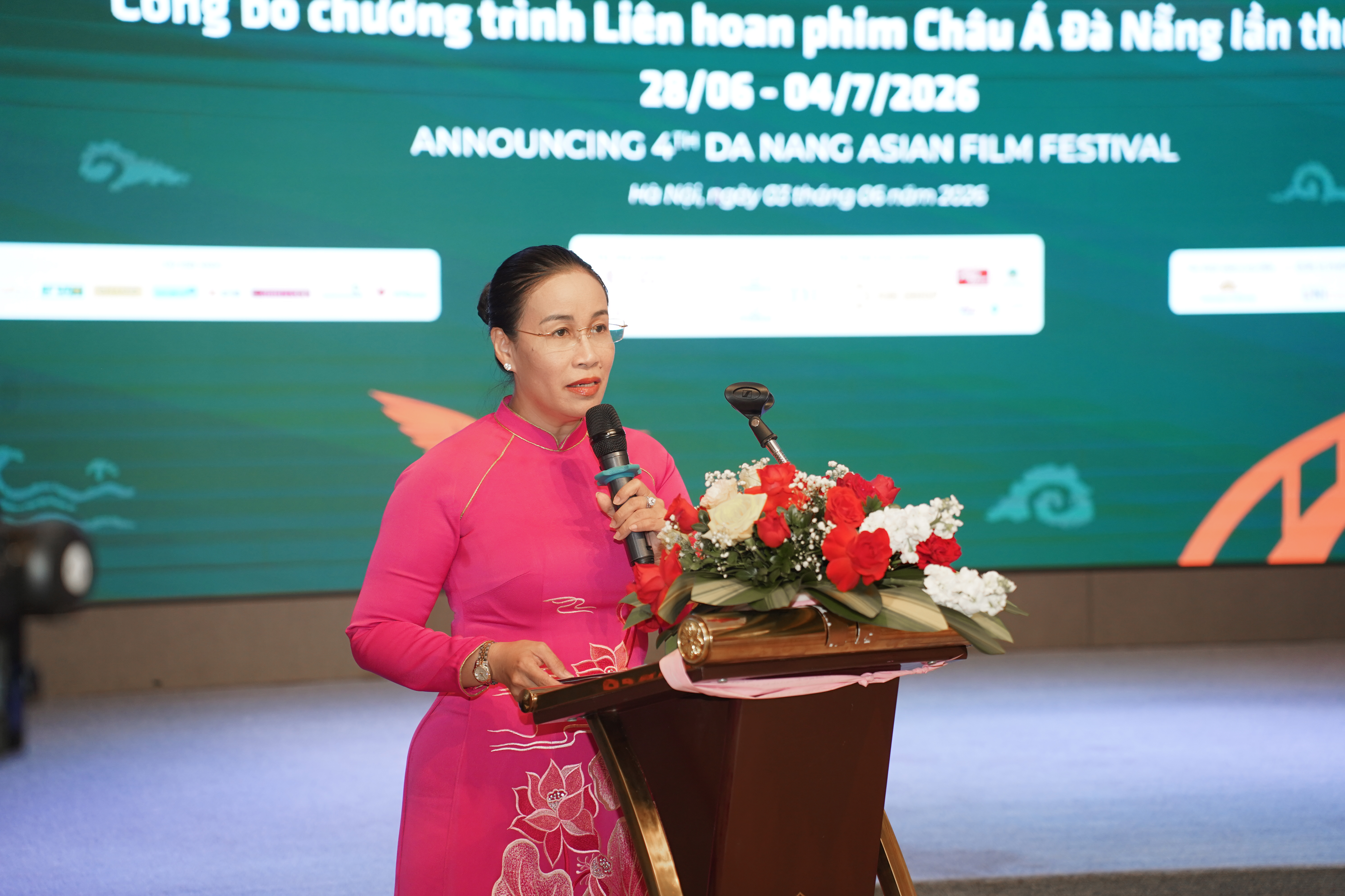 Phó Chủ tịch UBND TP. Đà Nẵng Nguyễn Thị Anh Thi, phát biểu tại Lễ công bố.