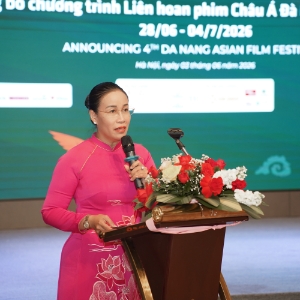 Phó Chủ tịch UBND TP. Đà Nẵng Nguyễn Thị Anh Thi, phát biểu tại Lễ công bố.