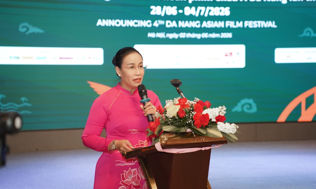 Phó Chủ tịch UBND TP. Đà Nẵng Nguyễn Thị Anh Thi, phát biểu tại Lễ công bố.