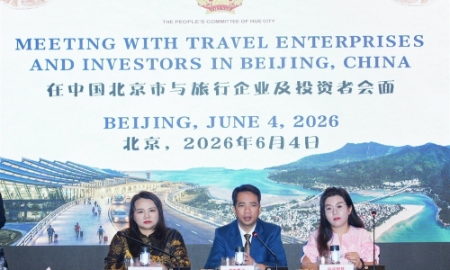 Huế đẩy mạnh các hoạt động xúc tiến du lịch tại Trung Quốc